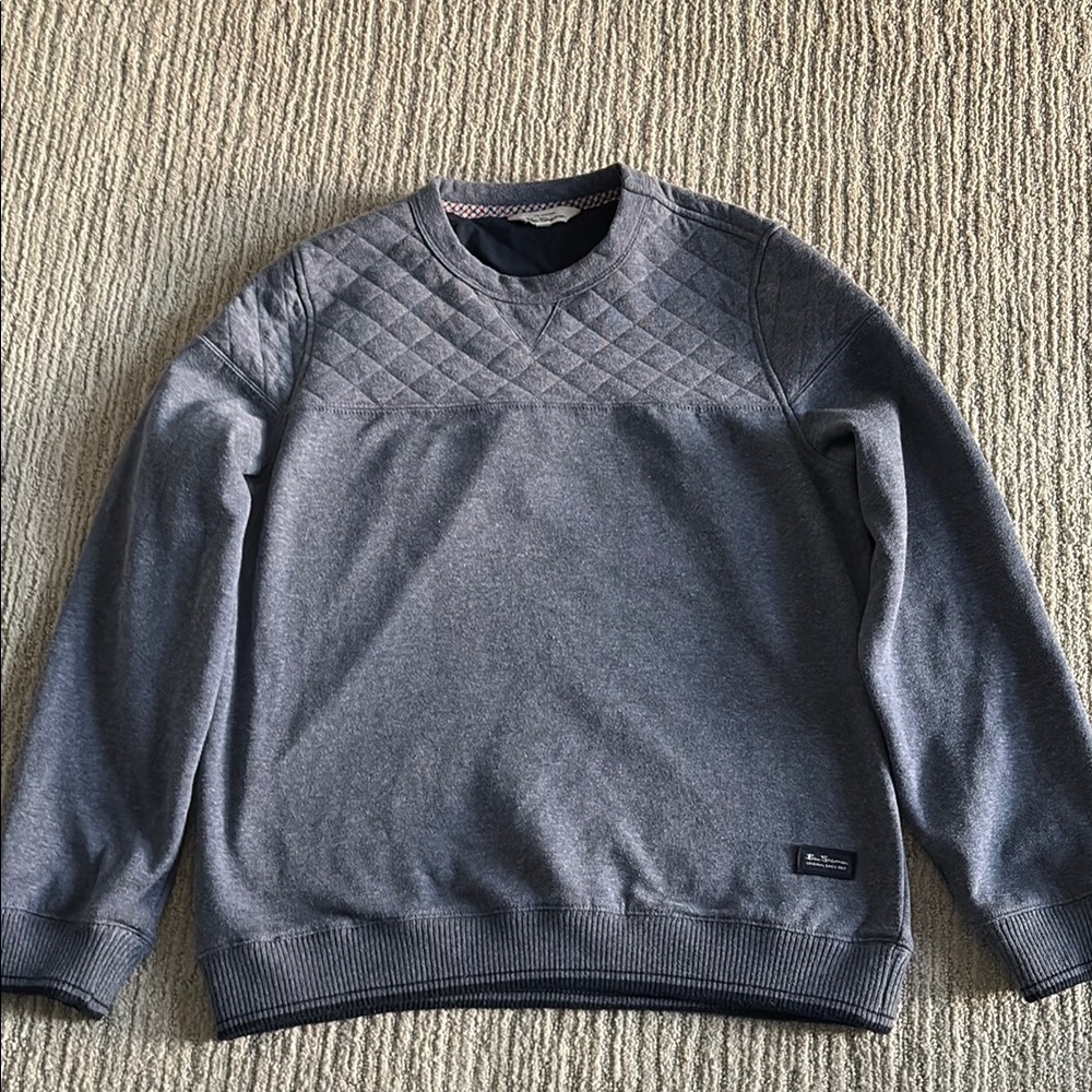 Soft and stylish Ben Sherman blue sweatshirt - gently worn, excellent condition